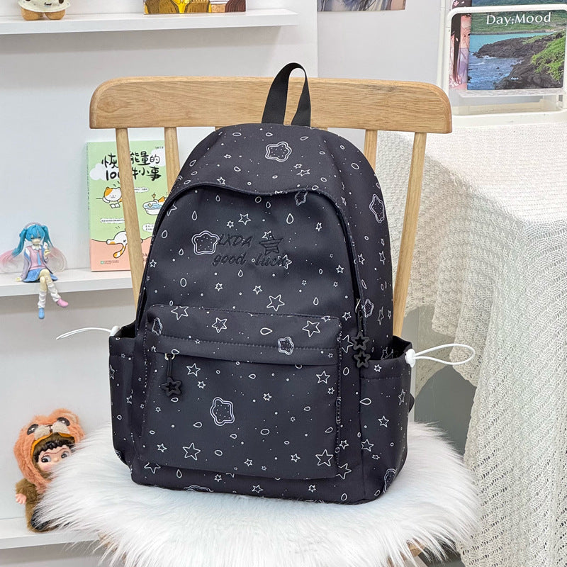 Cute Casual Print Backpack LoungeYard — product view 6