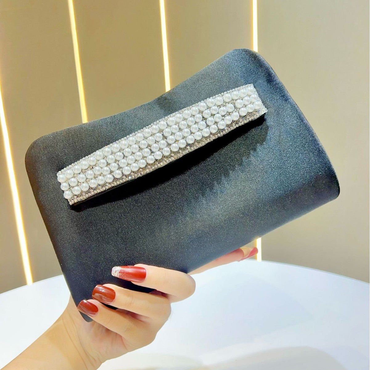 Pearl-Accented Evening Clutch — product view 7