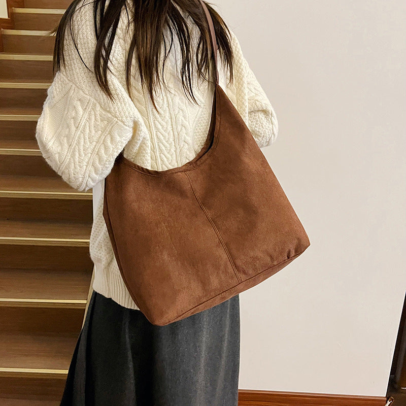 WoChic Suede Hobo Bag LoungeYard — product view 3