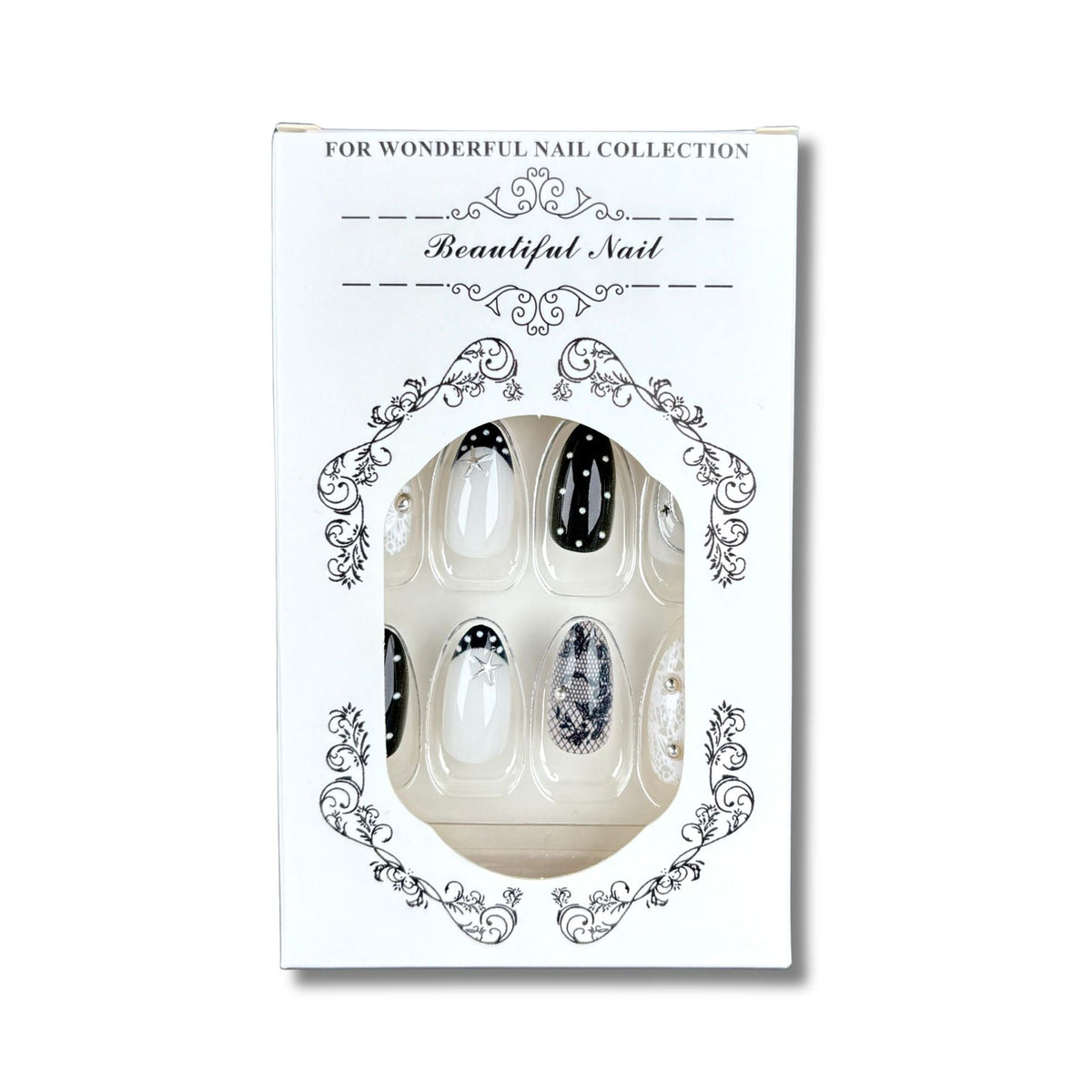 Creative Thematic Press-On Nail Art Set — product view 4