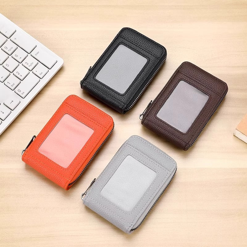 Compact Zippered Card Holder LoungeYard — product view 2