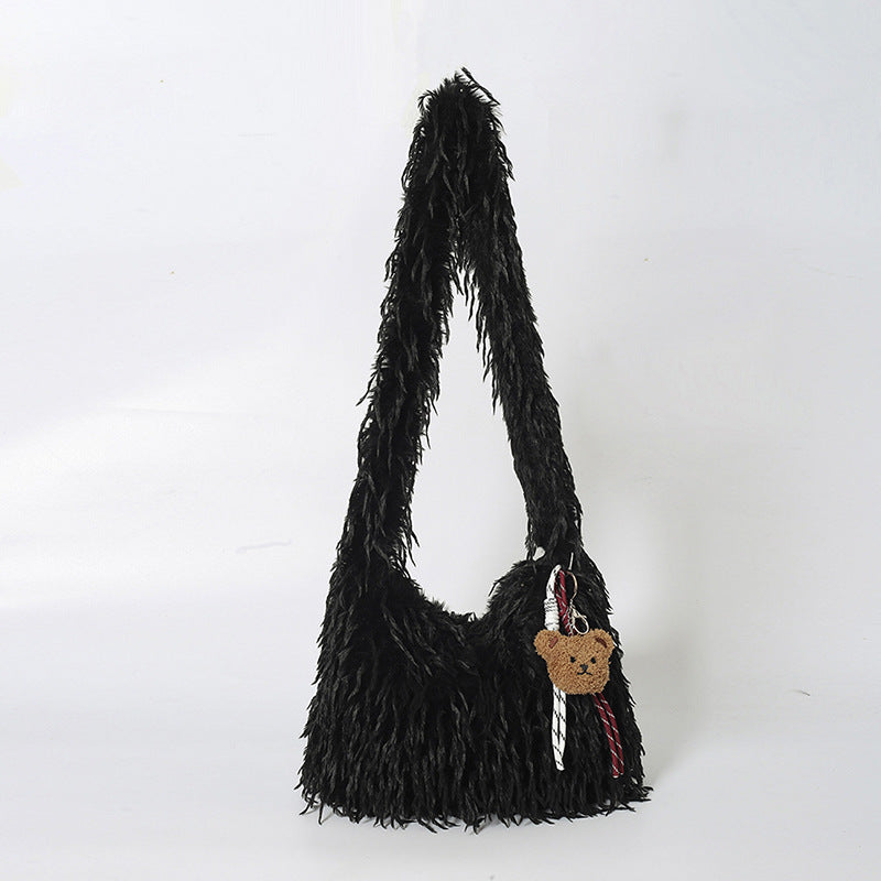 Fluffy Fringe Fashion Handbag — product view 7