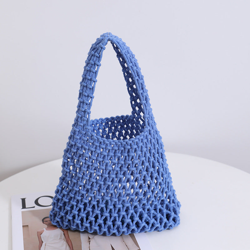 Hand-knotted Trend Bag LoungeYard — product view 6