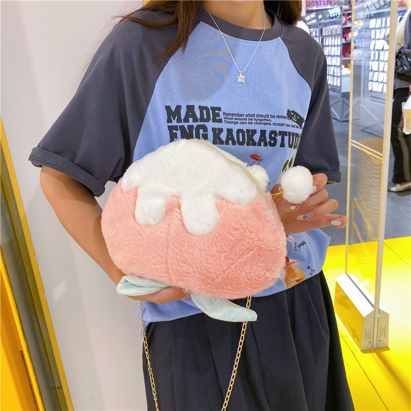 Plush Dessert-Themed Crossbody Bag — product view 3