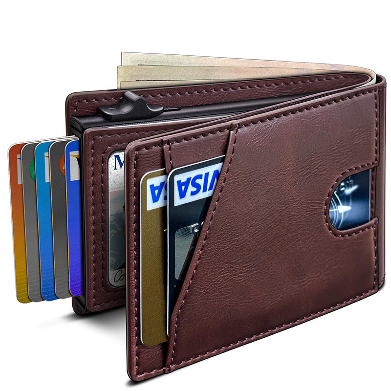 Premium Carbon Fiber Multi-Functional Wallet LoungeYard — product view 6