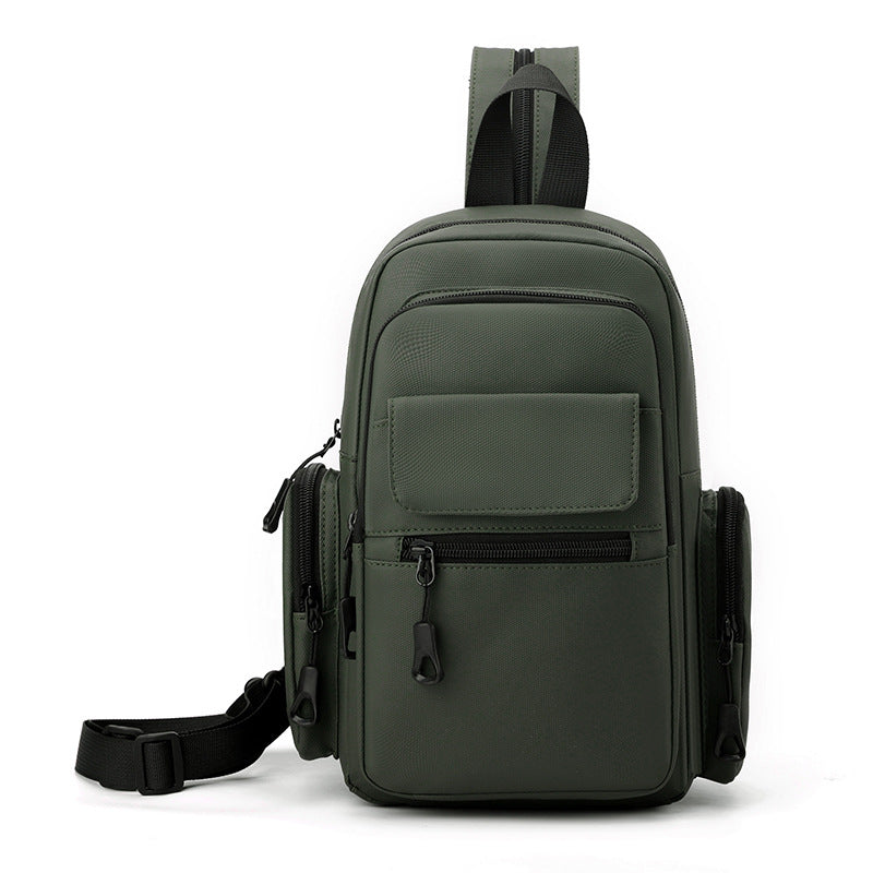 Compact Multi-Pocket Sling Backpack LoungeYard — product view 4