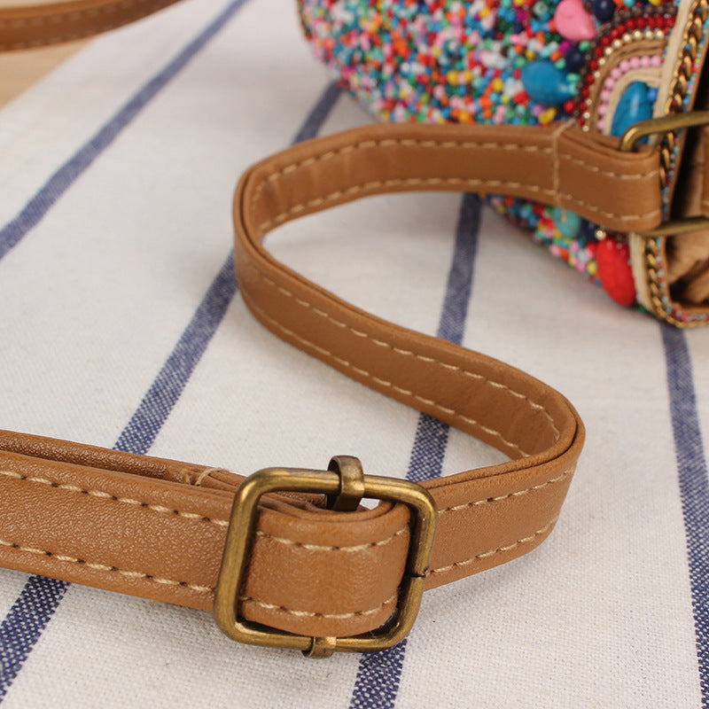 Trendy shoulder bag with playful design LoungeYard — product view 2