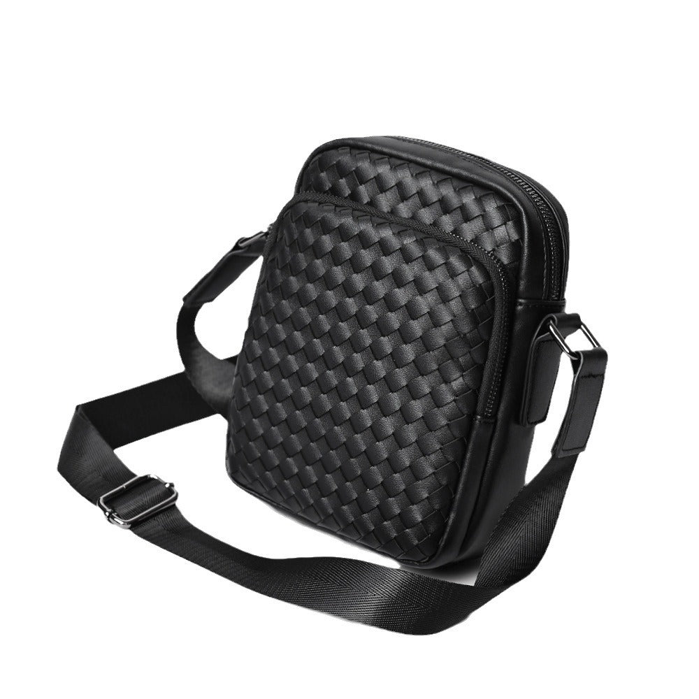 Practical Crossbody Bag with Woven Design LoungeYard — product view 5