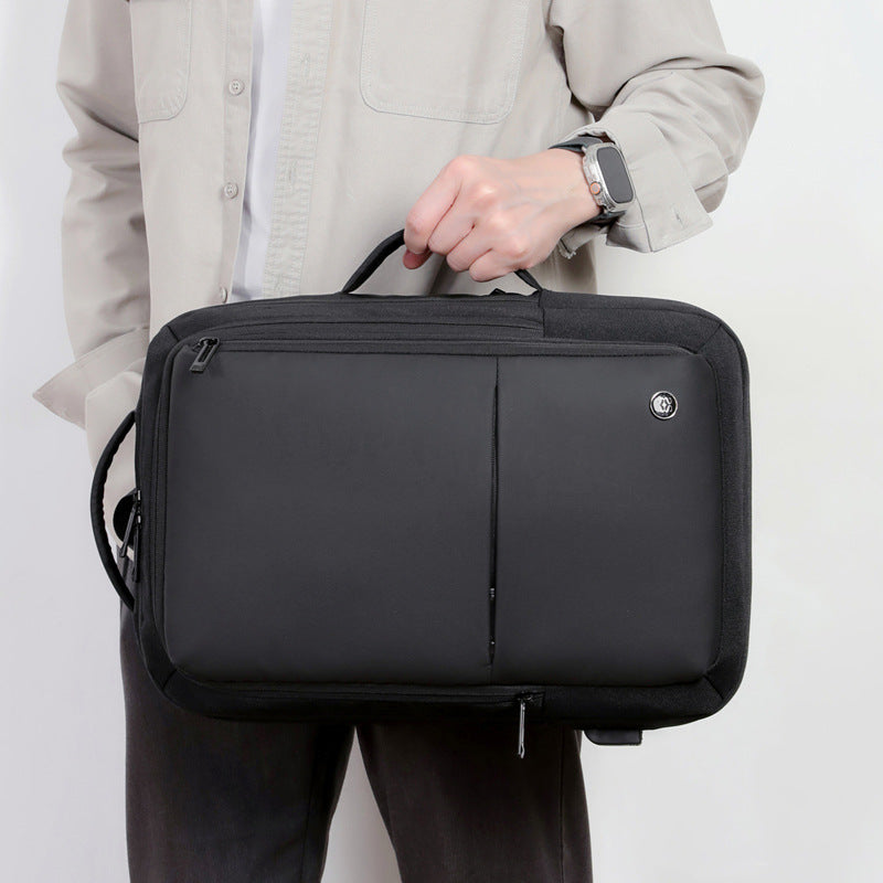 Sleek Tech-Friendly Laptop Backpack LoungeYard — product view 3