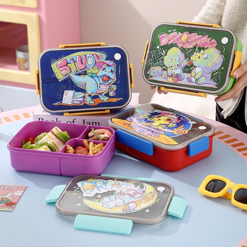 Fun-Themed Cartoon Bento Lunch Box — product view 1