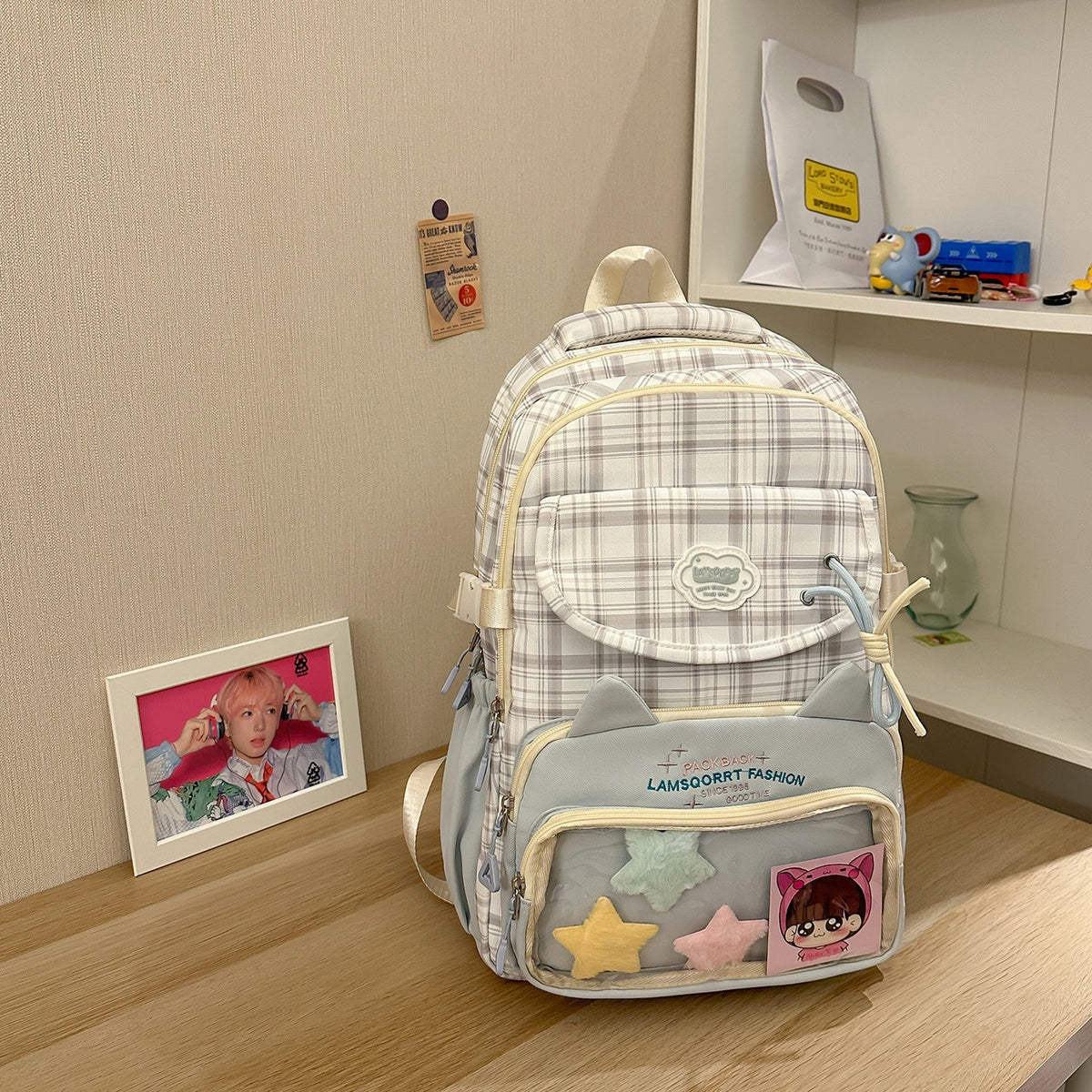 Multi-Functional Fashion Backpack LoungeYard — product view 6