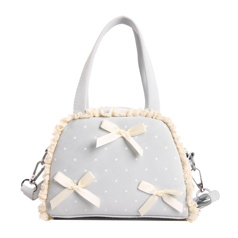 WoCharming Bow-Embellished Everyday Handbag LoungeYard — product view 6