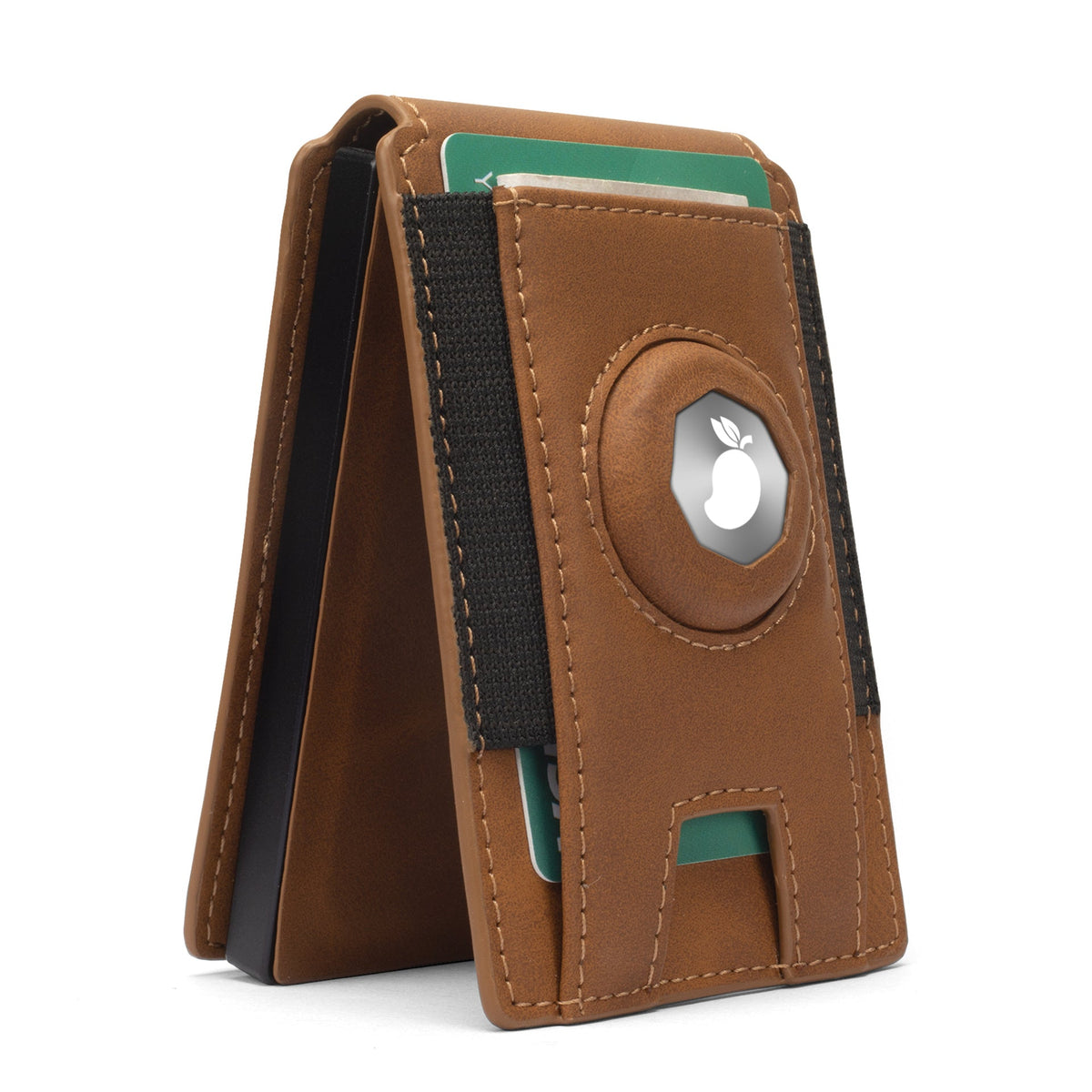 RFID-Secure Leather Cardholder Wallet LoungeYard — product view 2