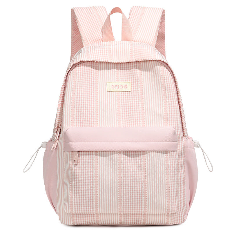 Playful Striped Backpack LoungeYard — product view 5