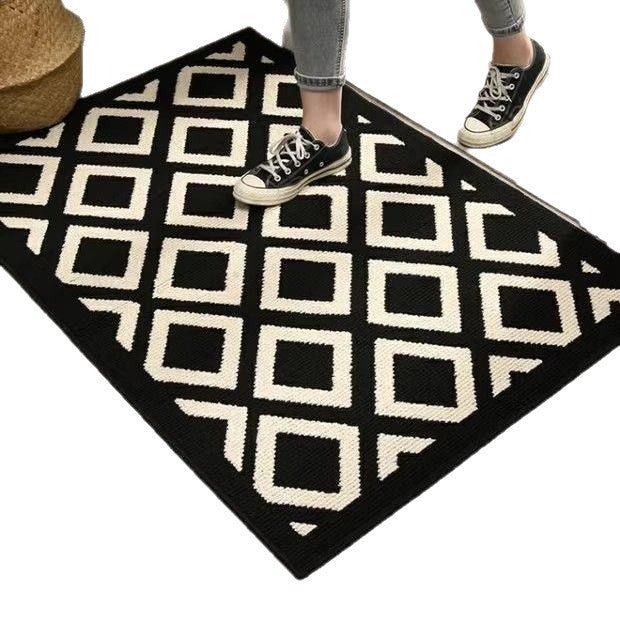 Geometric Pattern Area Rug Bowlift — product view 3