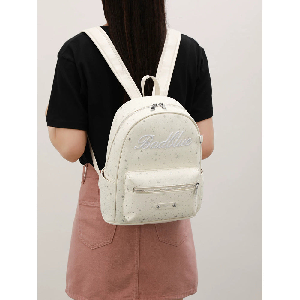 Star-Embellished Mini Backpack LoungeYard — product view 4