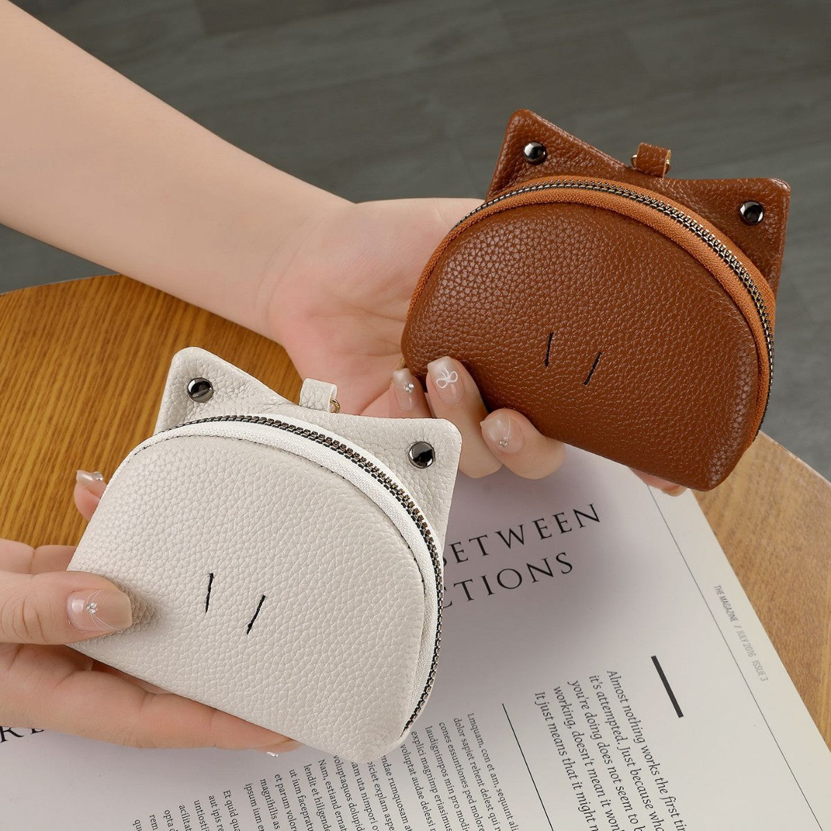 Adorable Cat-Ear Coin Purse — product view 5