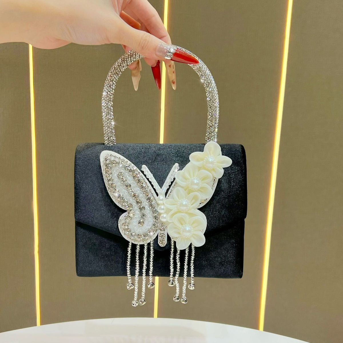 Decorative Butterfly Handbag — product view 7