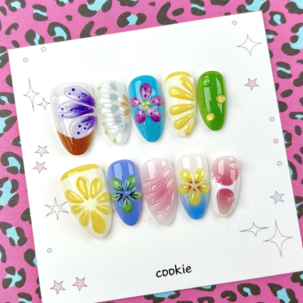 Artisan-Designed Press-On Nail Set — product view 3