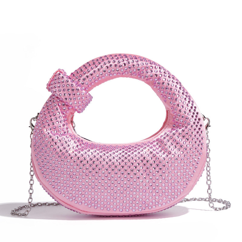 Chic Rhinestone-Embellished Handbag LoungeYard — product view 1