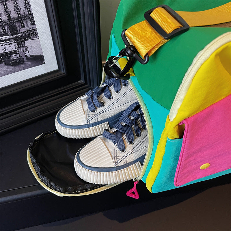 Sporty Multifunctional Duffel Bag with Multiple Compartments LoungeYard — product view 4