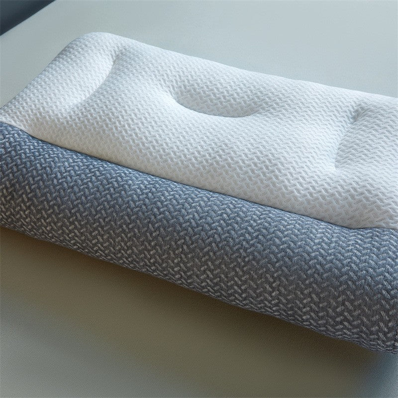 Ergonomic Memory Foam Contour Pillow with Cooling Zoned Cover LoungeYard — product view 5