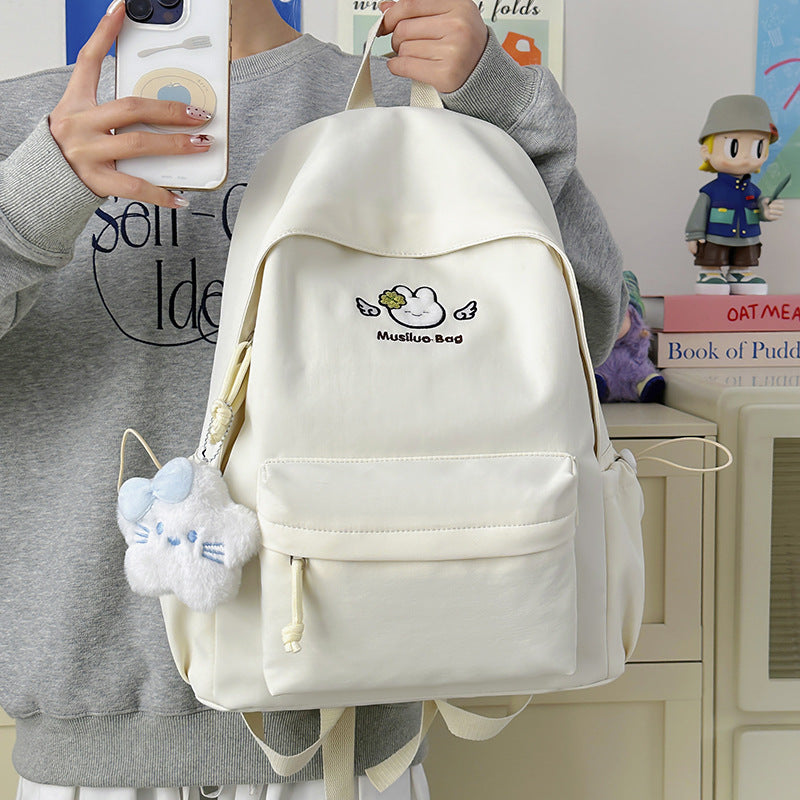 Playful Cloud-Embellished Backpack LoungeYard — product view 3