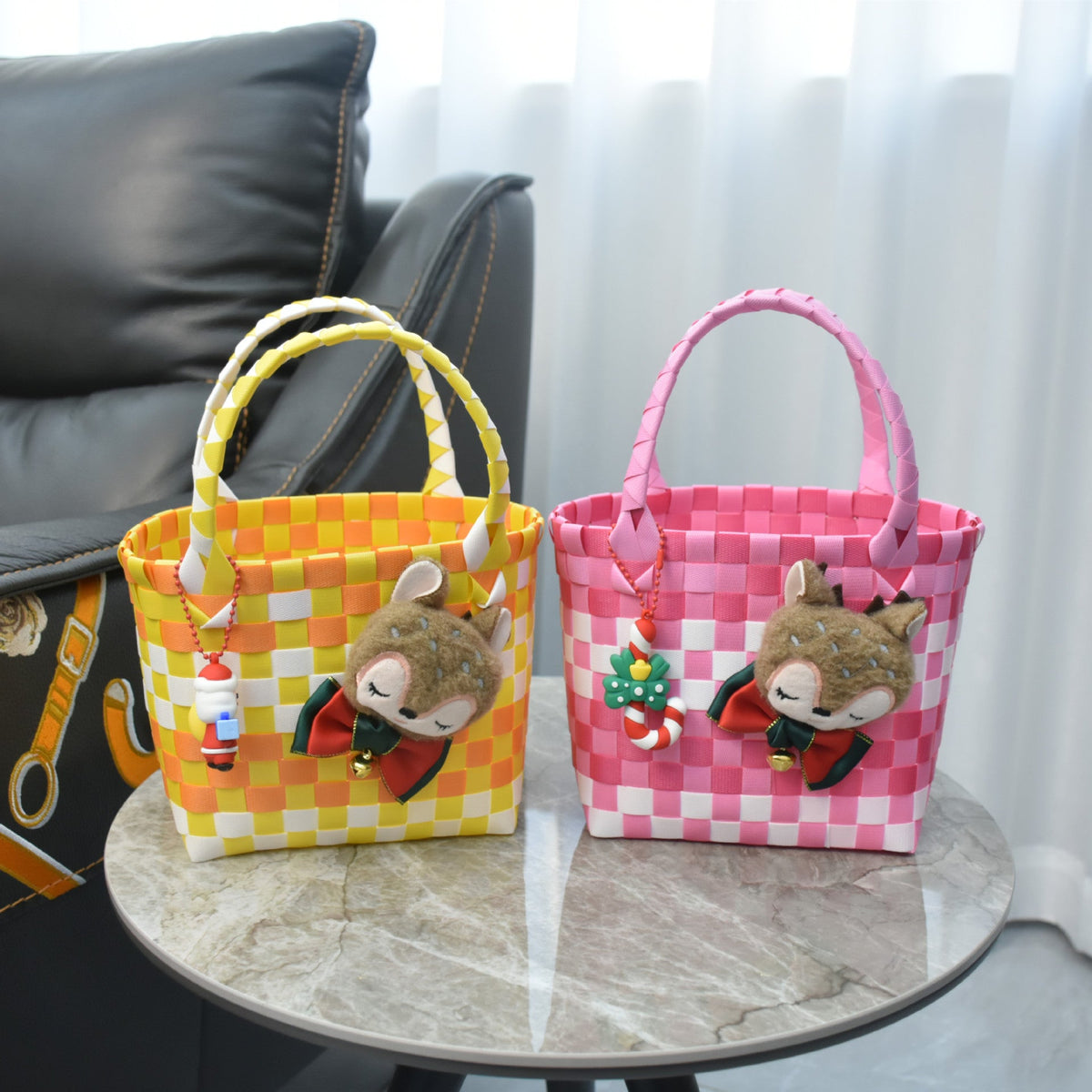 Stylish Woven Handbag LoungeYard — product view 1