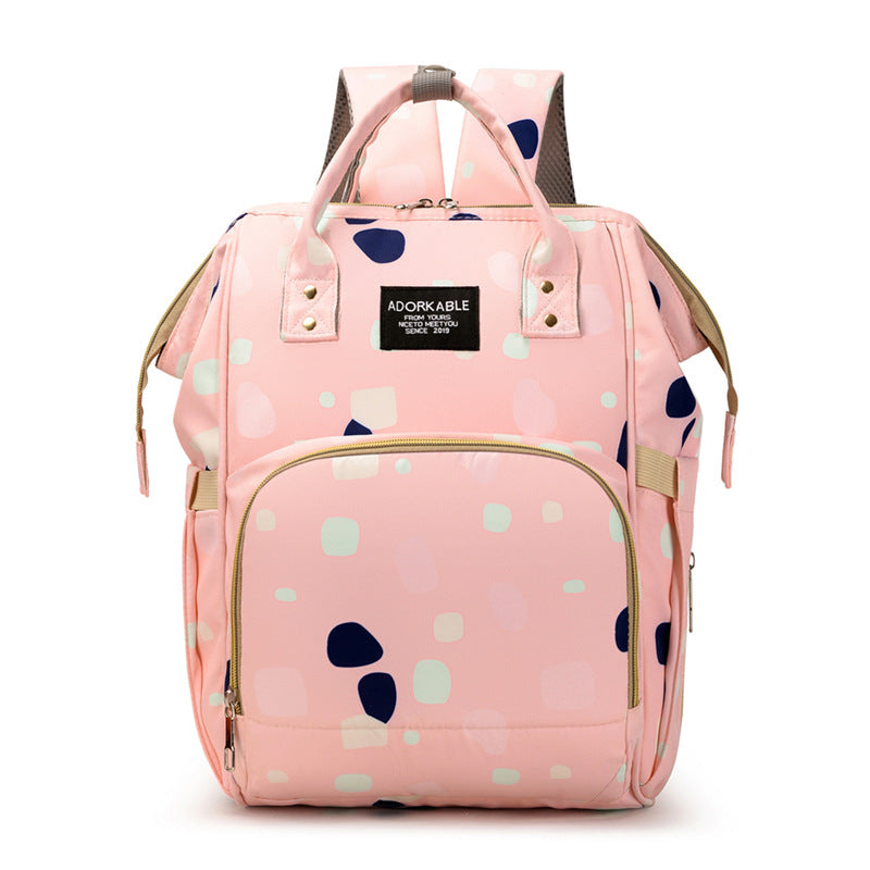 Vibrant Artistic Design Backpack LoungeYard — product view 7