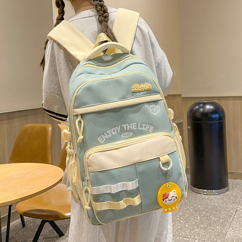 Fun-Patterned Backpack LoungeYard — product view 2