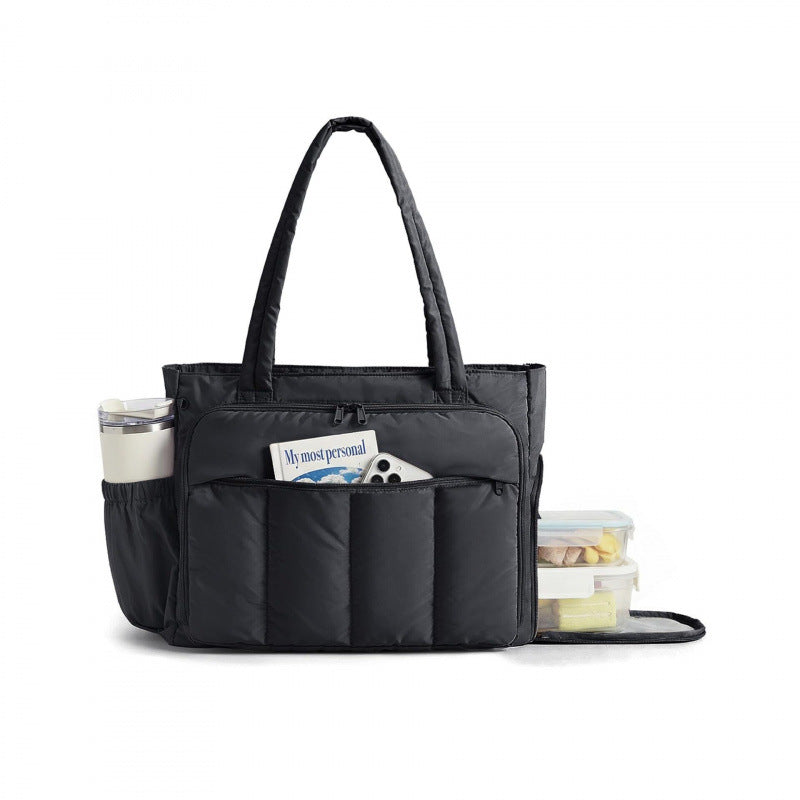 Insulated Multi-Pocket Lunch Tote LoungeYard — product view 1
