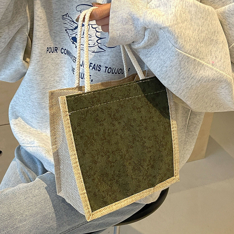 Decorative Floral Print Tote Bag 1790617122 — product view 7