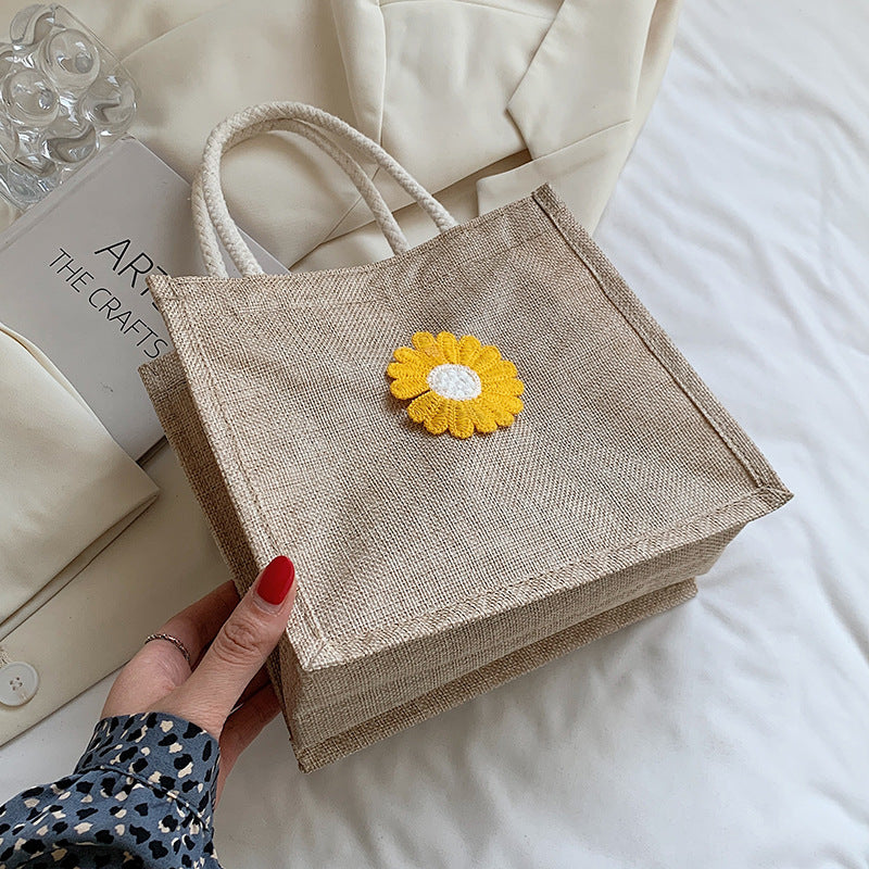 Decorative Floral Accent Handbag — product view 7