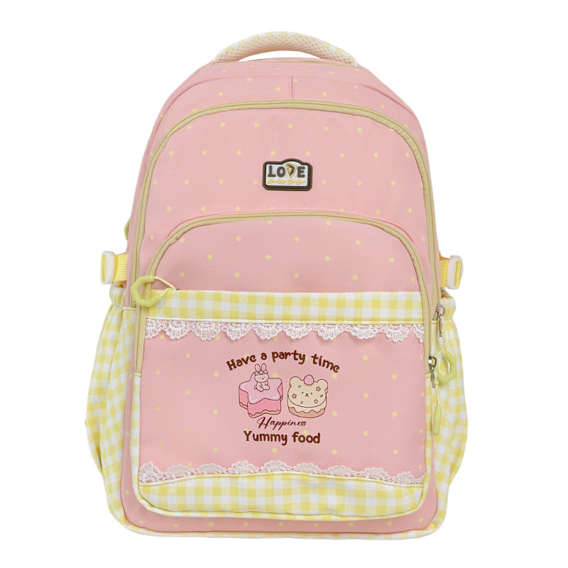 Fun-Themed Multi-Pocket Backpack LoungeYard — product view 5
