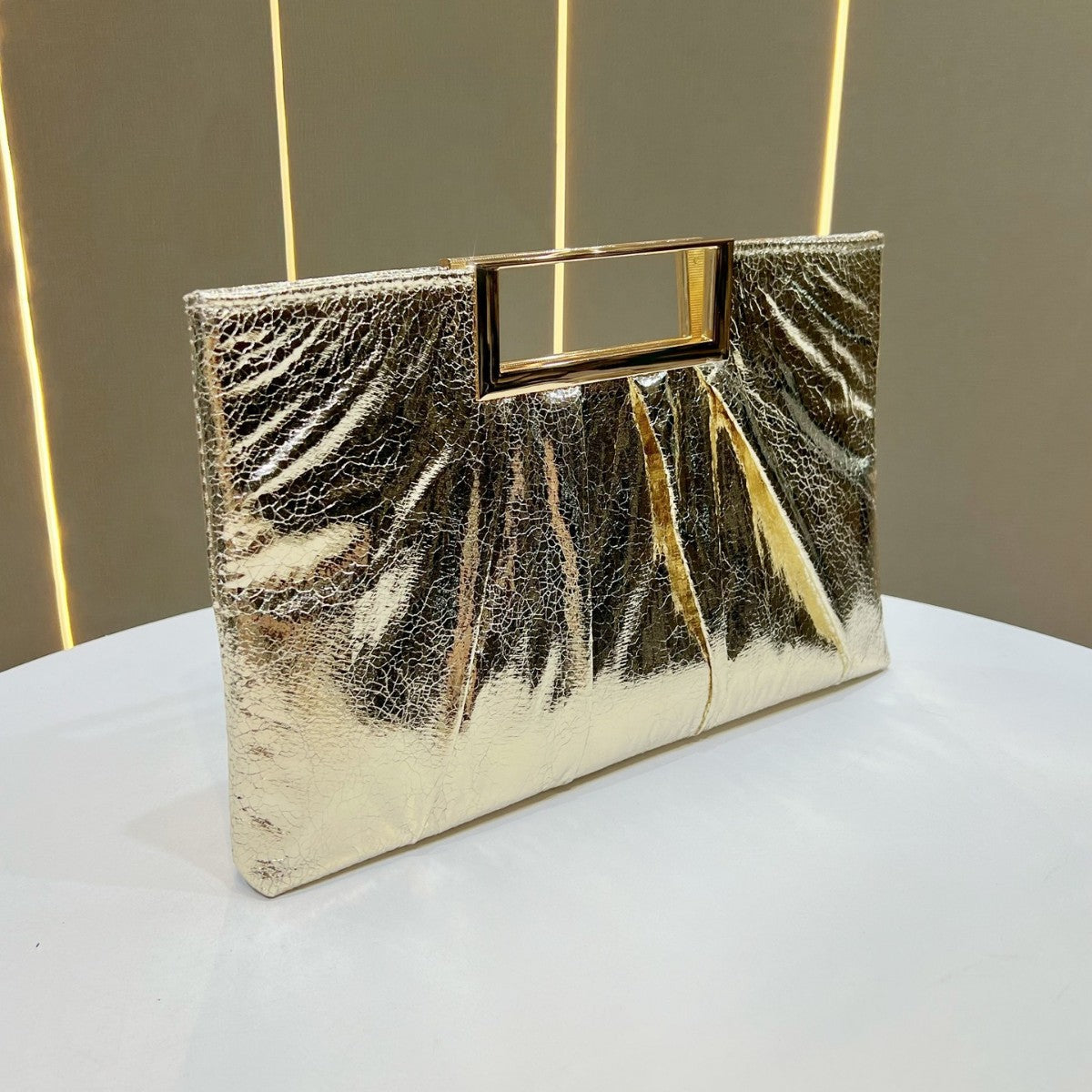 Stylish Pleated Clutch Bag — product view 2