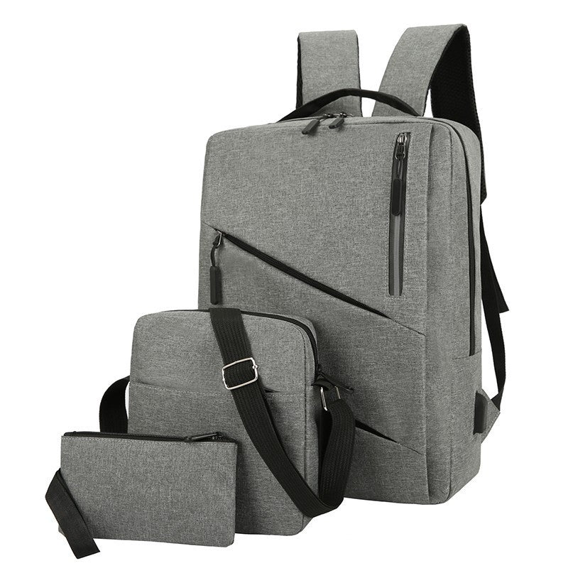 Versatile Three-Piece Functional Backpack Set LoungeYard — product view 4