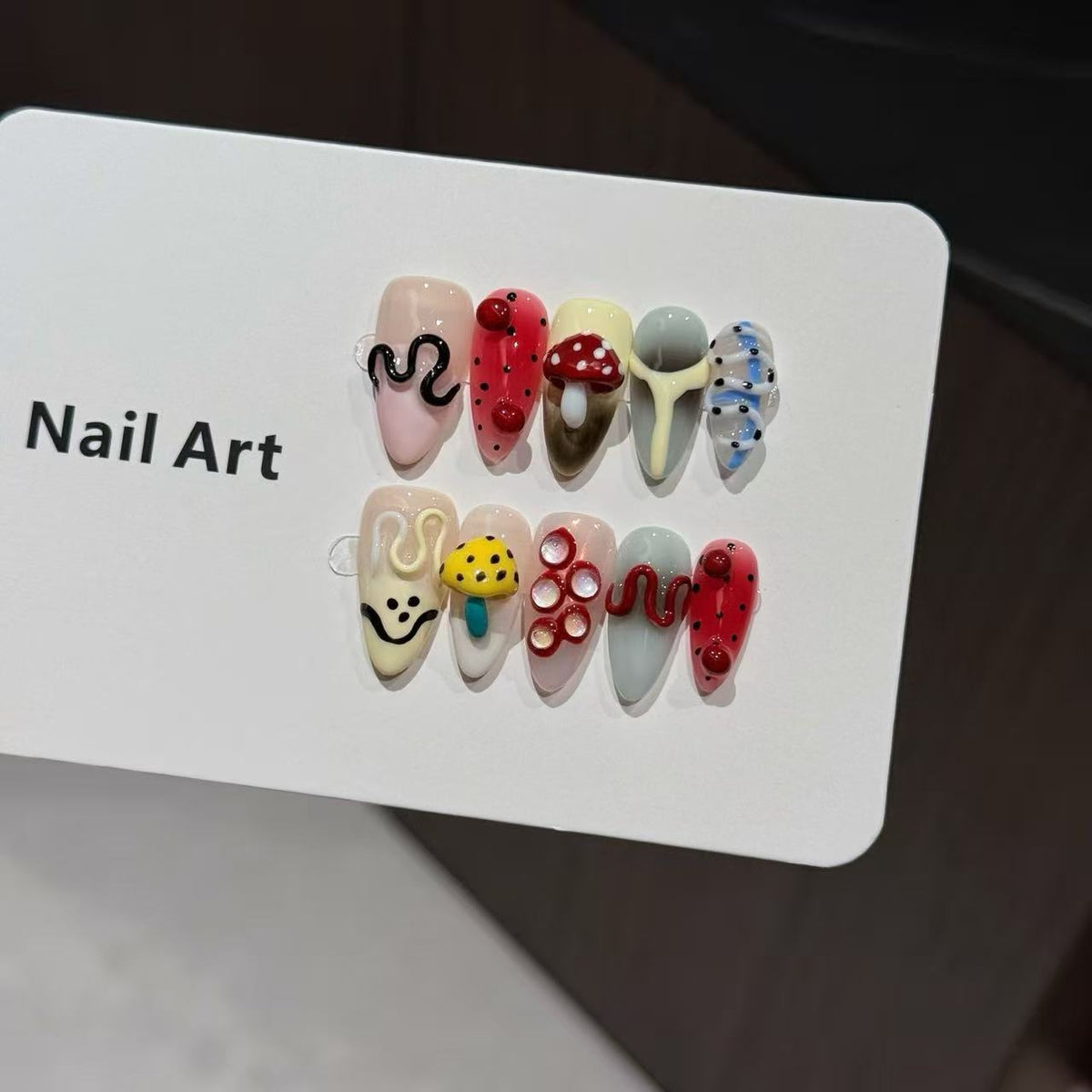 Whimsical Character-Themed Nail Set — product view 2