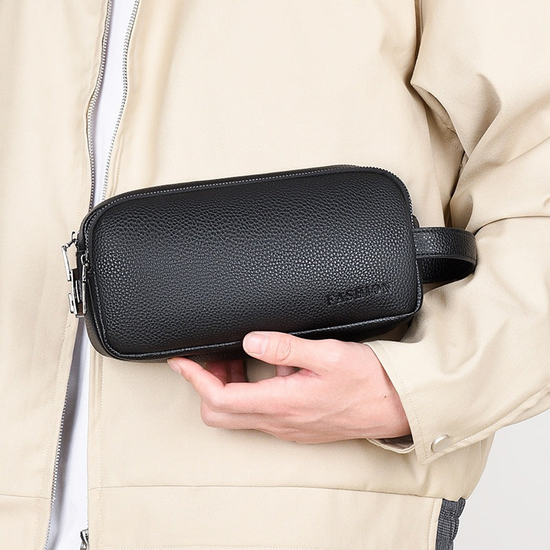 Premium Leather Travel Case LoungeYard — product view 3