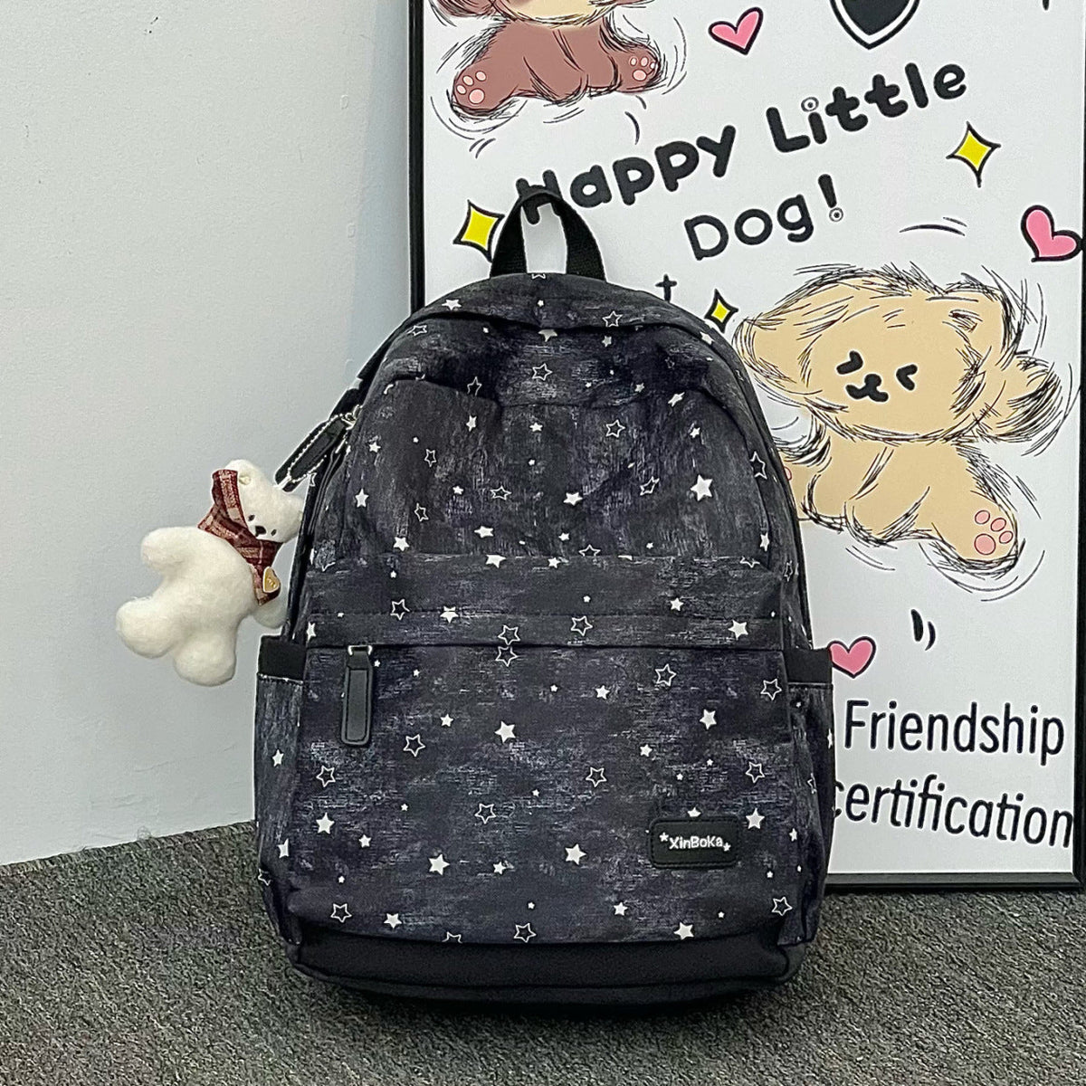 Casual Star Pattern Backpack — product view 2