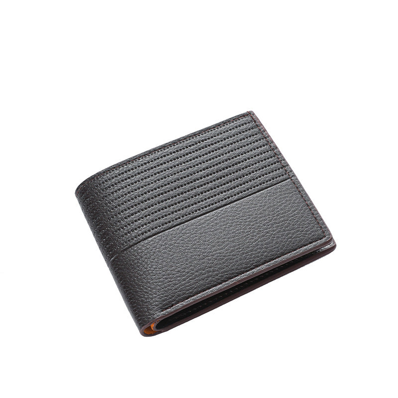 Textured Leather Card Case LoungeYard — product view 5