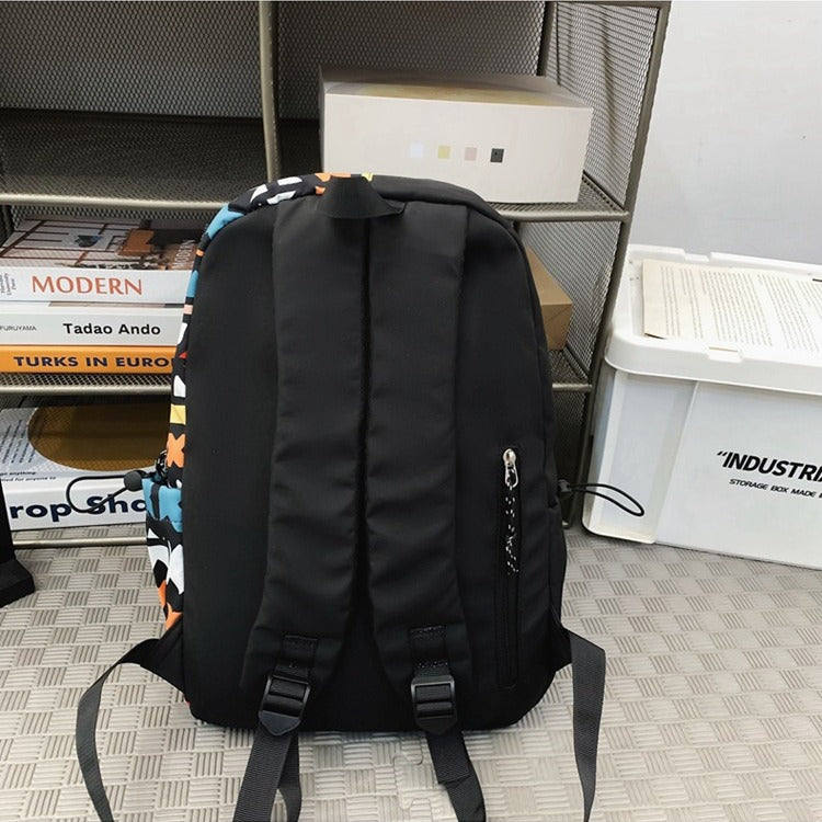 Graphic Print Backpack LoungeYard — product view 4