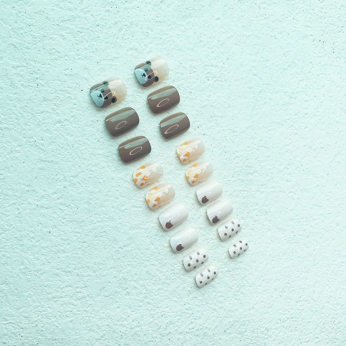 Cute Bear-Themed Nail Art — product view 5