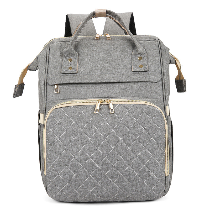 Multi-Functional Quilted Travel Backpack LoungeYard — product view 3