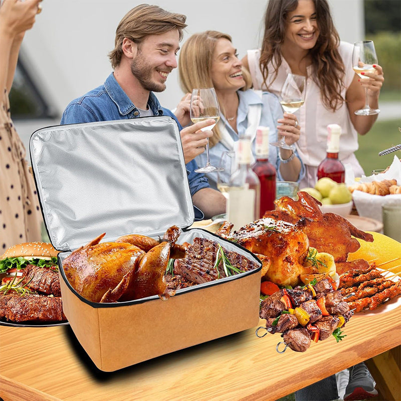 Stainless Steel Food Warmer Bag LoungeYard — product view 3