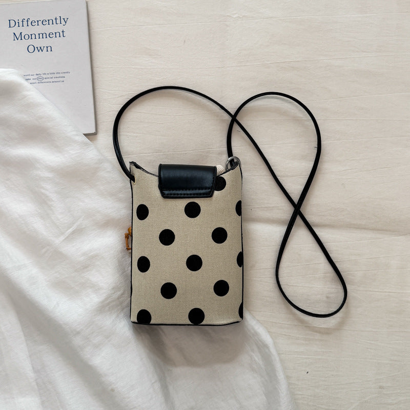 WoPlayful Polka Dot Crossbody Bag LoungeYard — product view 2