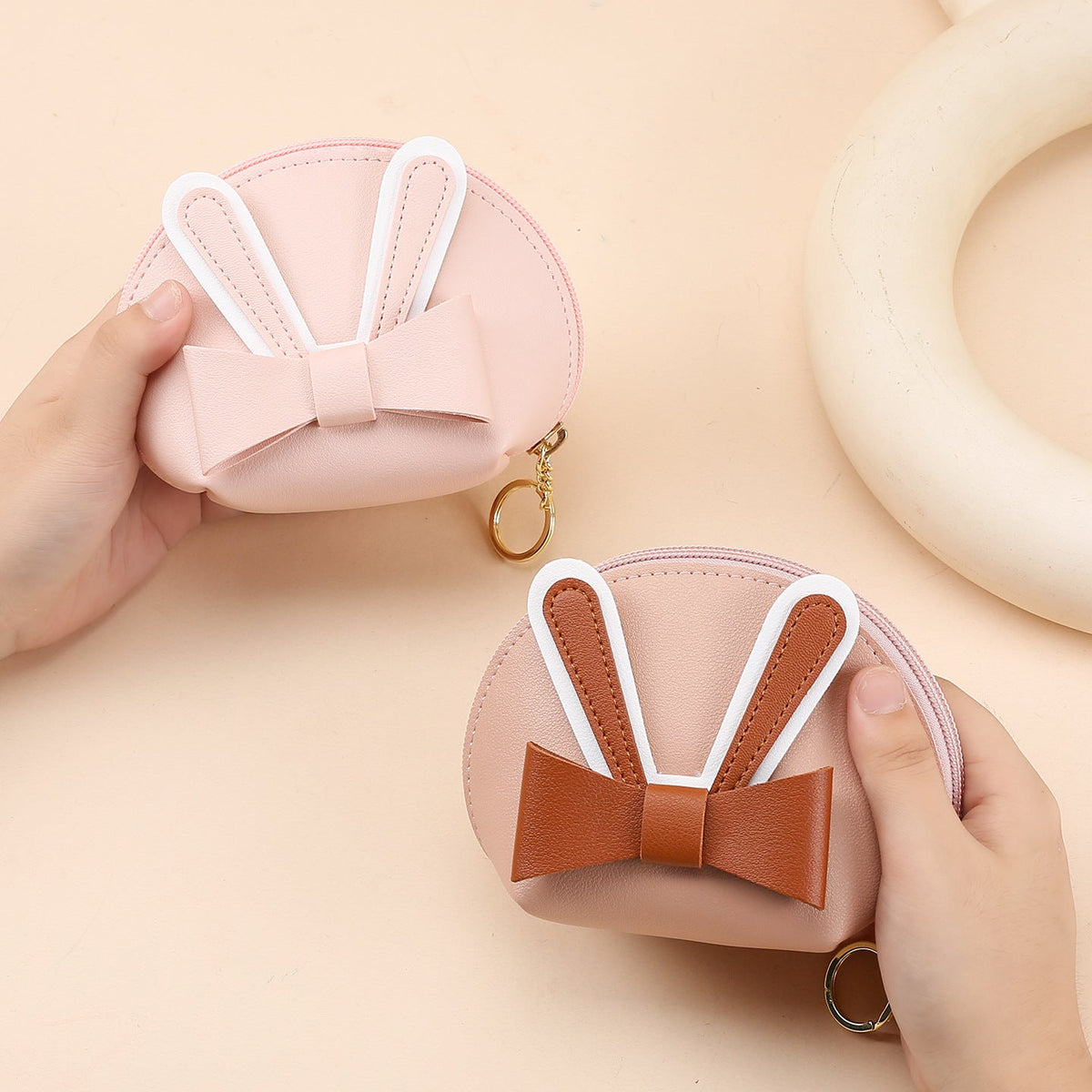 Cute Bunny-Themed Coin Pouch — product view 5