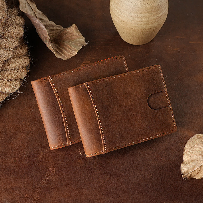 Minimalist Leather Card Holder — product view 3