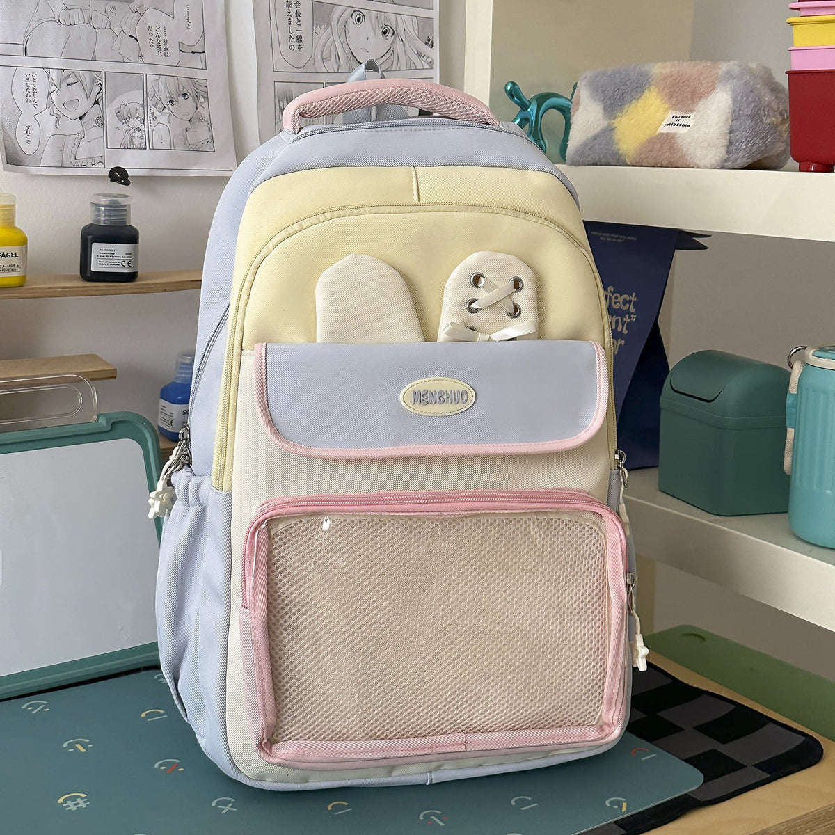 Multi-Functional Backpack with Enhanced Storage Features LoungeYard — product view 6