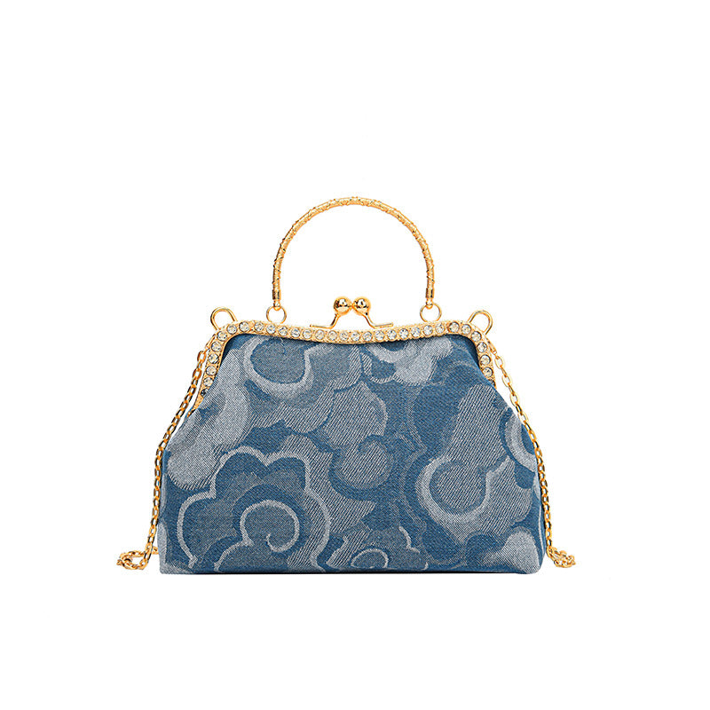 Vintage Floral Pattern Handbag — product view 6