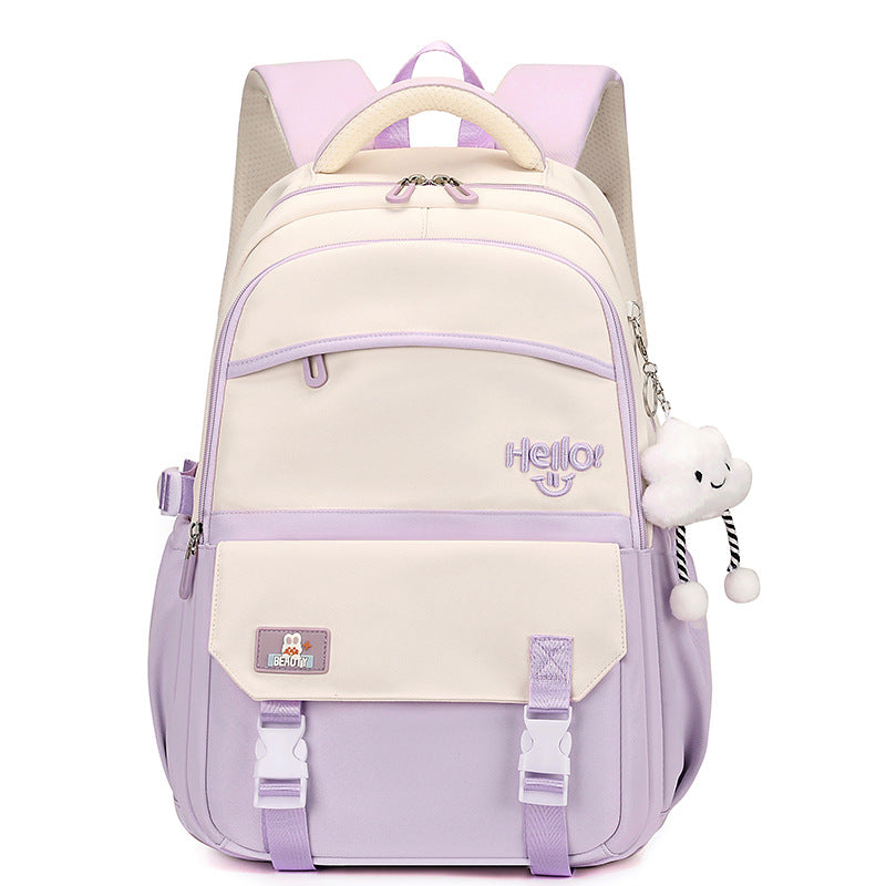 Creative everyday backpack with multifunctional compartments LoungeYard — product view 6